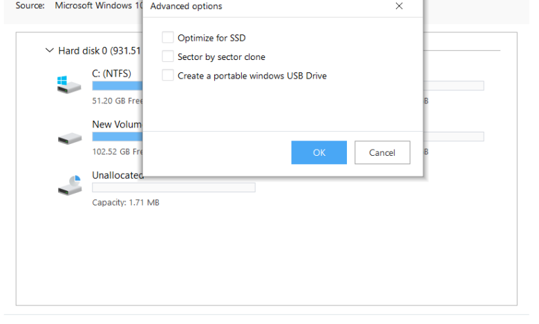 Memindahkan Windows dari Hard Disk ke SSD