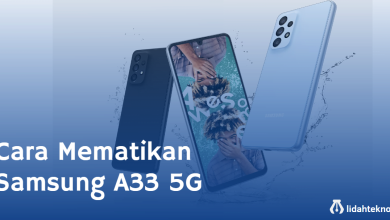 Cara Mematikan Samsung A33 5G