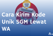 Cara Kirim Kode Unik SGM Lewat WA
