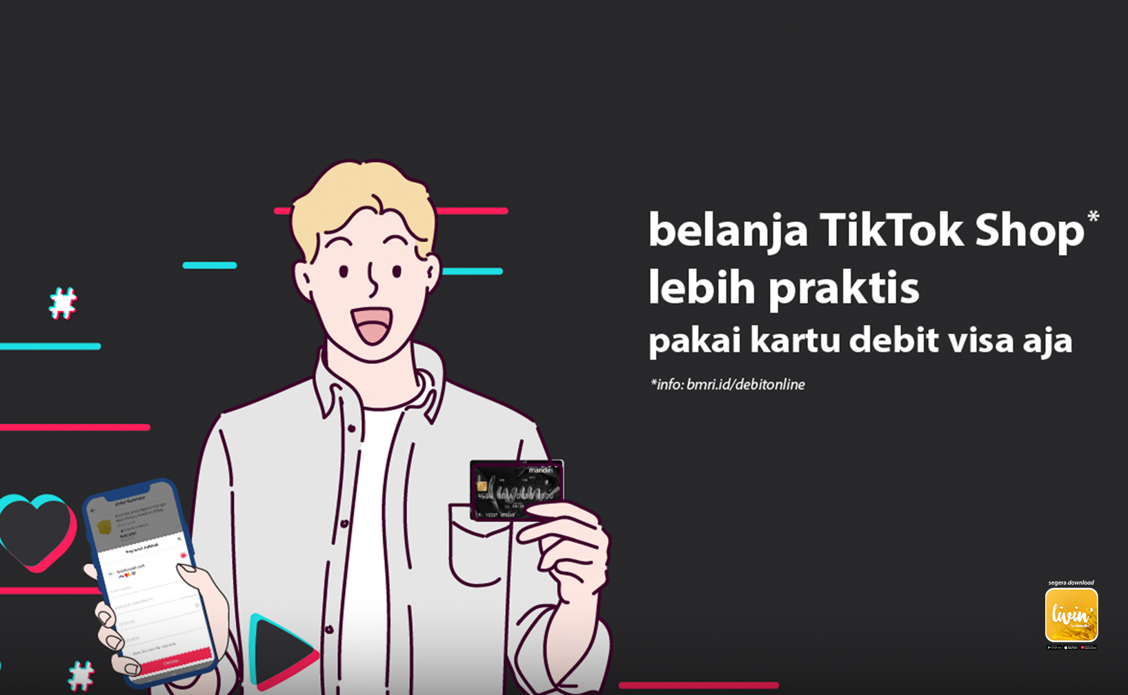 Cara Bayar TikTok Shop Lewat Mandiri