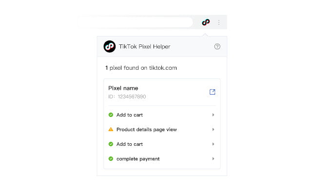 tiktok pixel helper