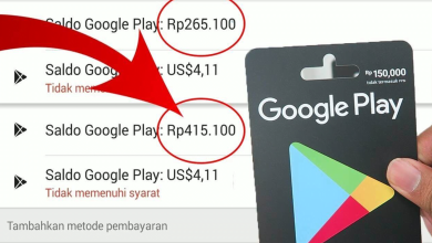 Cara Mengecek Saldo Google Play