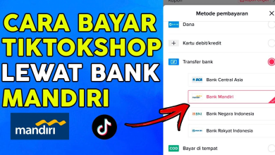 Cara Pembayaran TikTok Shop Via Transfer Bank