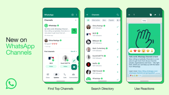 Saluran Whatsapp Channels