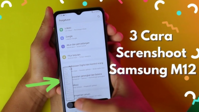 Cara Screenshot HP Samsung M12
