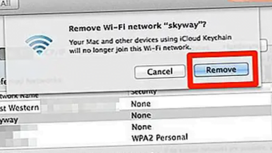 Cara Forget Wifi di Mac