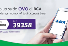 Cara TF BCA Ke OVO