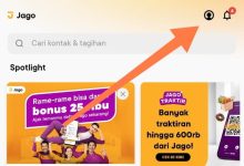 Cara melihat no rekening bank jago