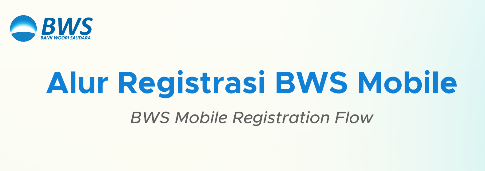 Cara Daftar M-Banking BWS Lewat HP