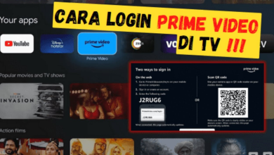 Cara Login Prime Video di TV