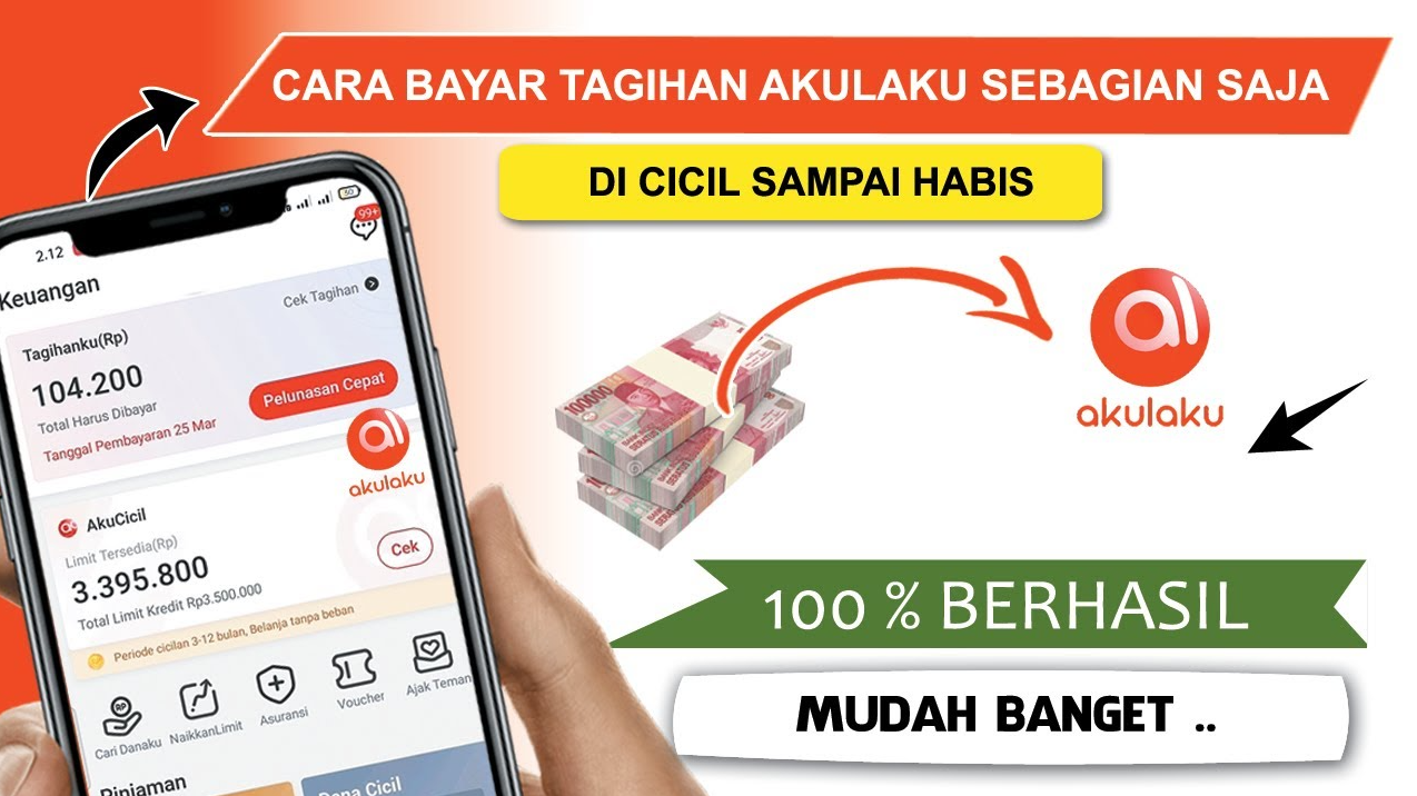 Cara Mencicil Pembayaran Akulaku