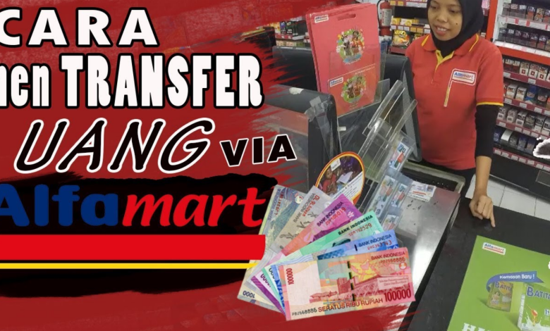 Cara Mengirim Uang Lewat Alfamart