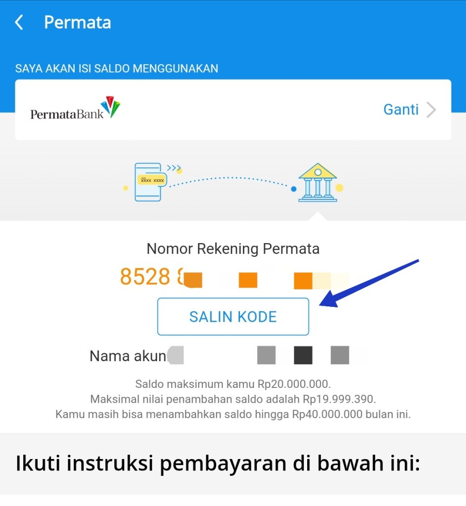 Cara TF Dari OVO ke DANA