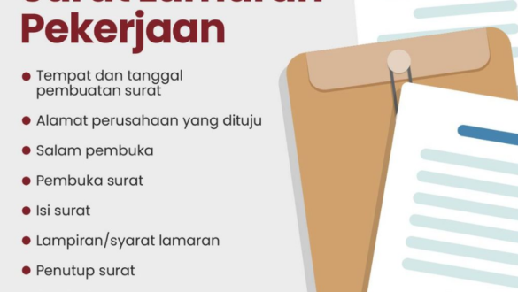Syarat Lamaran Kerja Apa Saja