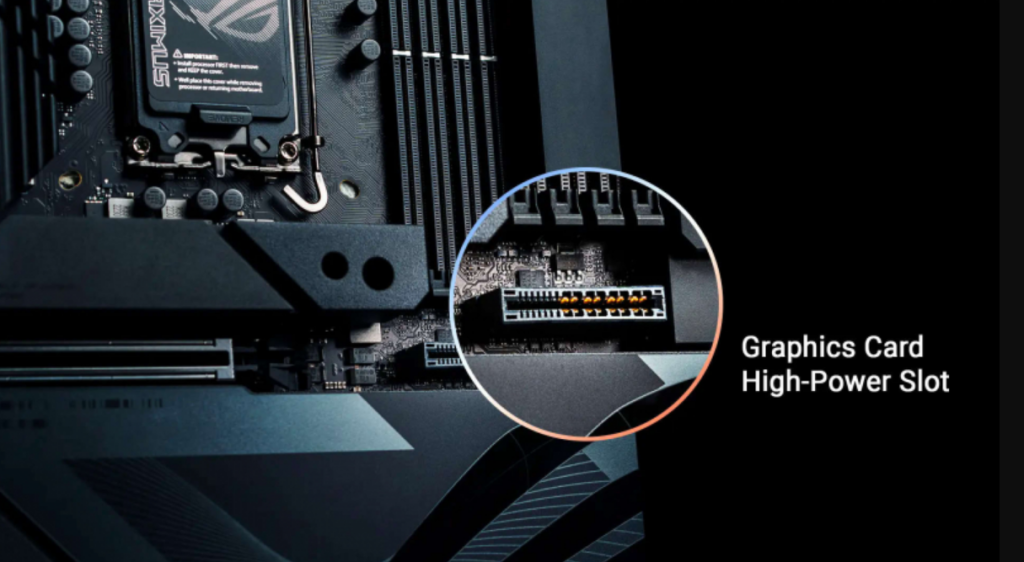 power slot VGA ASUS GeForce RTX 4090 dan RTX 4070 Ti Super