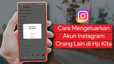 Cara Logout Akun IG Orang Lain di HP Kita