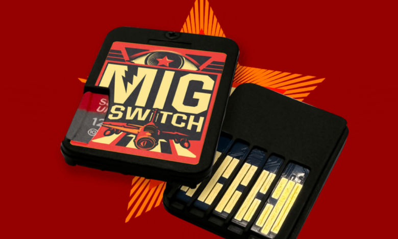 Flashcard Ilegal Nintendo Switch, MIG Switch flashcart