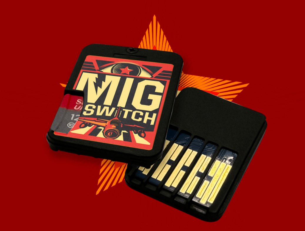 Flashcard Ilegal Nintendo Switch, MIG Switch flashcart