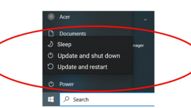 Update and Shut Down atau Update and Restart saat Windows Update