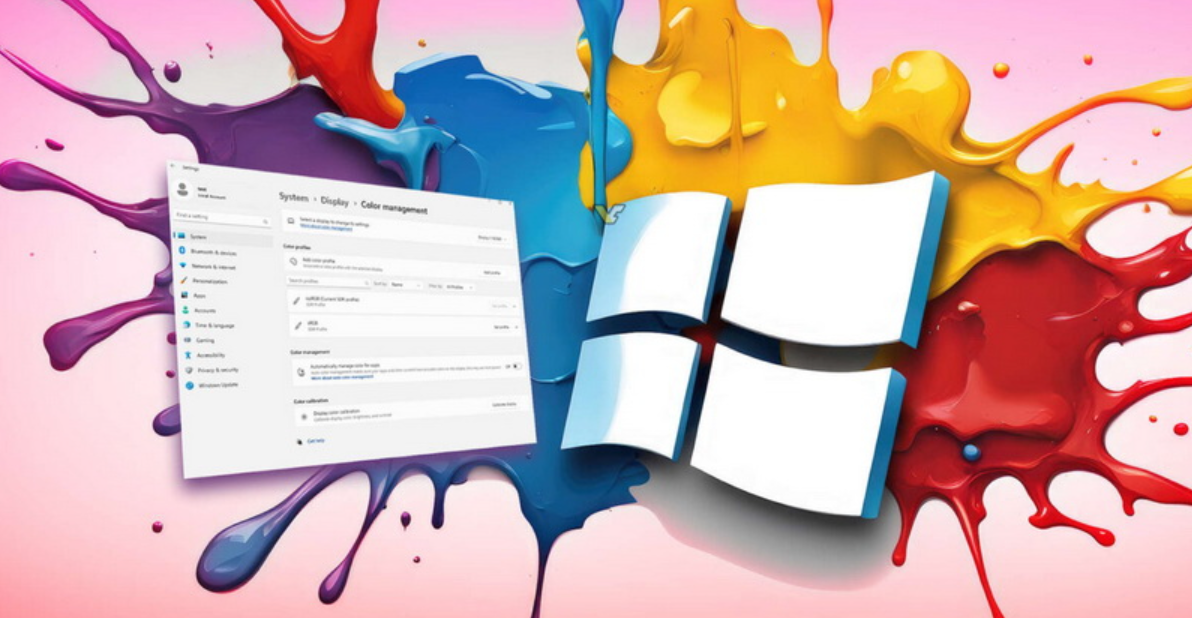 Windows 11 Rubah Tampilan Panel Manajemen Warna