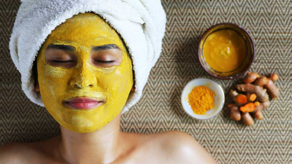 Cara Membuat Masker Kunyit Agar Tidak Kuning di Wajah