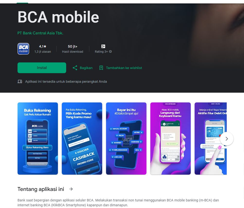 Cara Mengaktifkan Kembali mBanking BCA Setelah Ganti HP