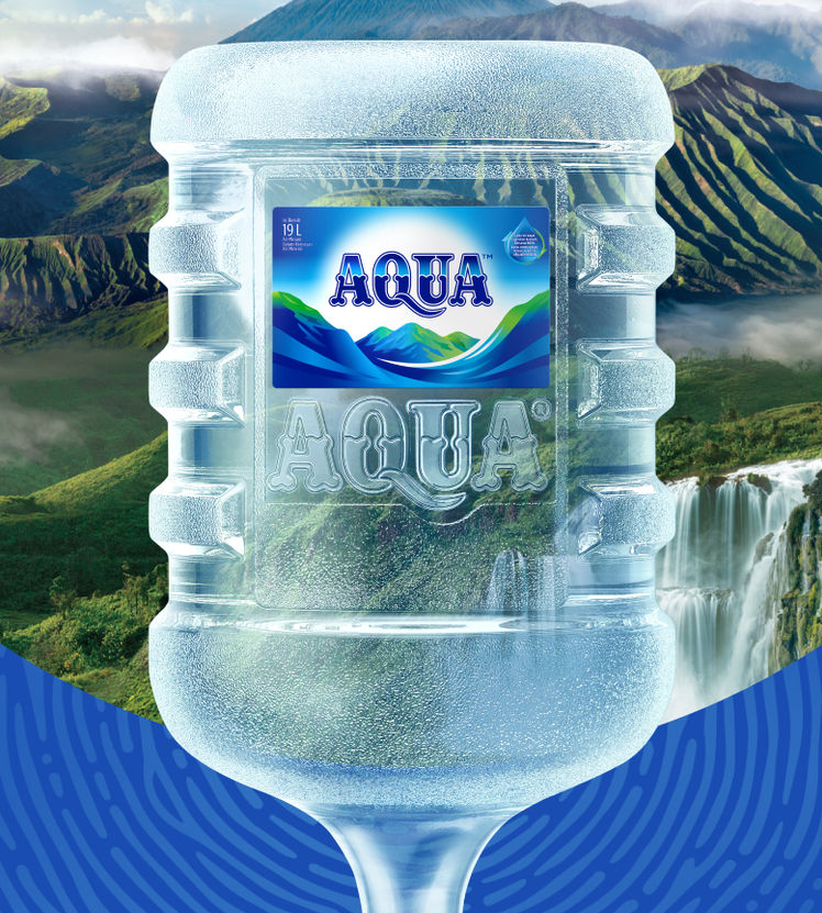 1 Galon Aqua Berapa KG ?