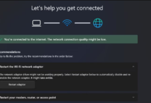 Cara Mengatasi No Internet Secured