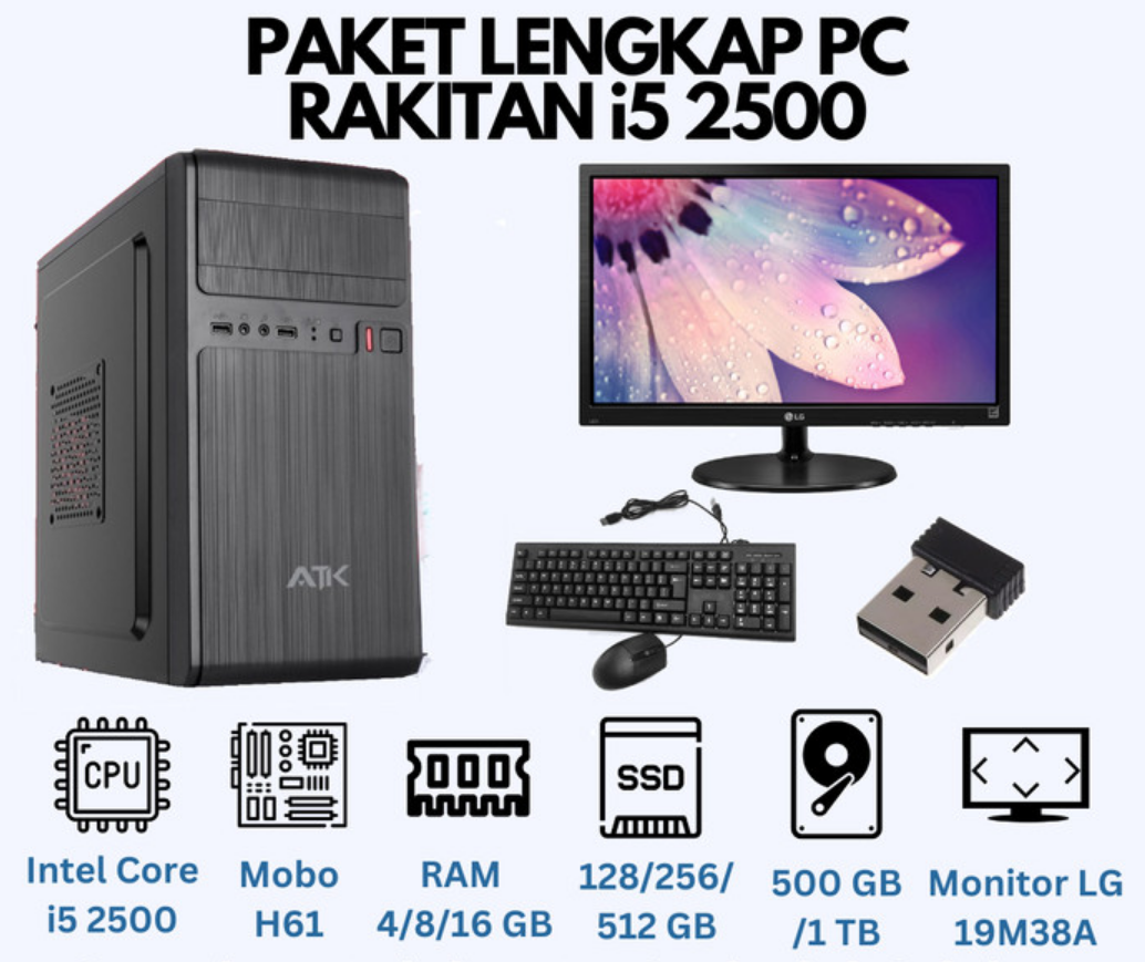 Jika Kita Ingin Merakit Komputer Kita Memerlukan Ini