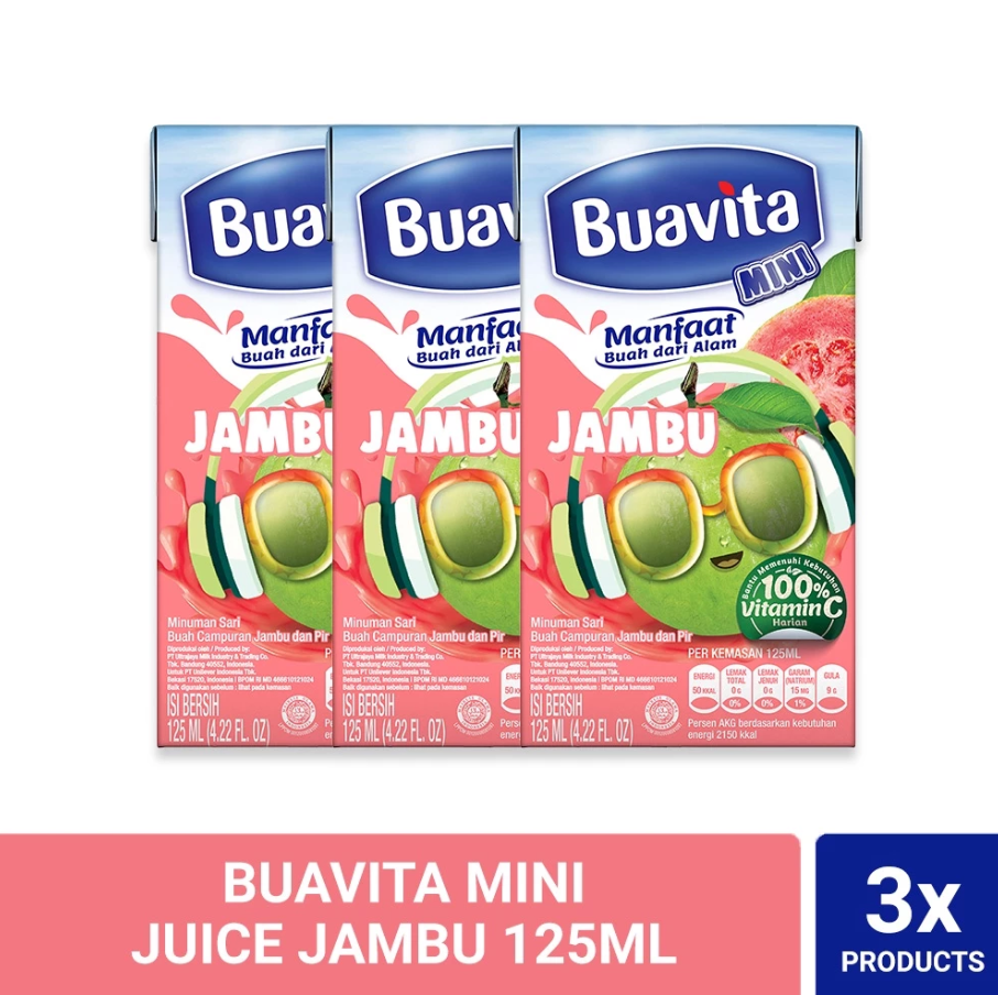 Komposisi Buavita Jambu