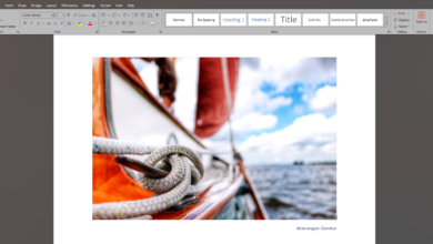 Cara Menambah Keterangan Gambar di Microsoft Word