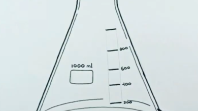 Cara Menggambar Erlenmeyer