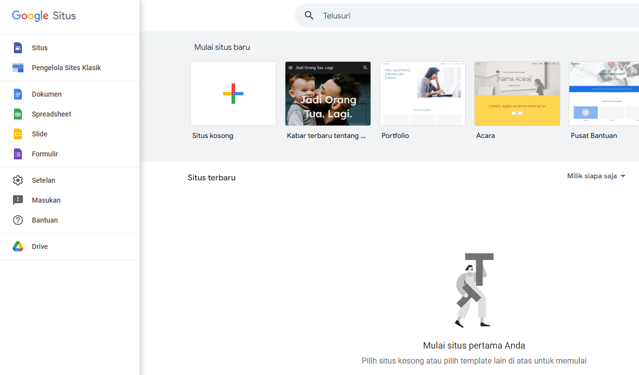 Apa Itu Google Site