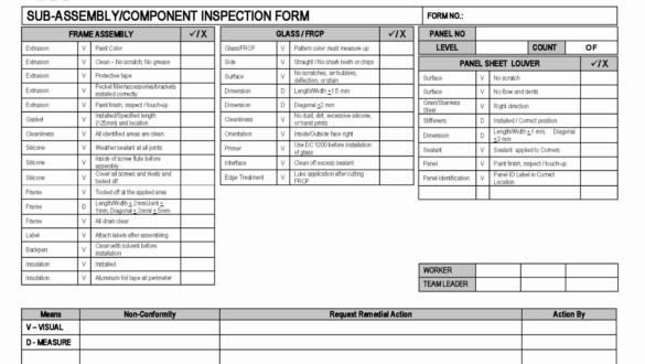 Contoh Form Quality Control Produksi