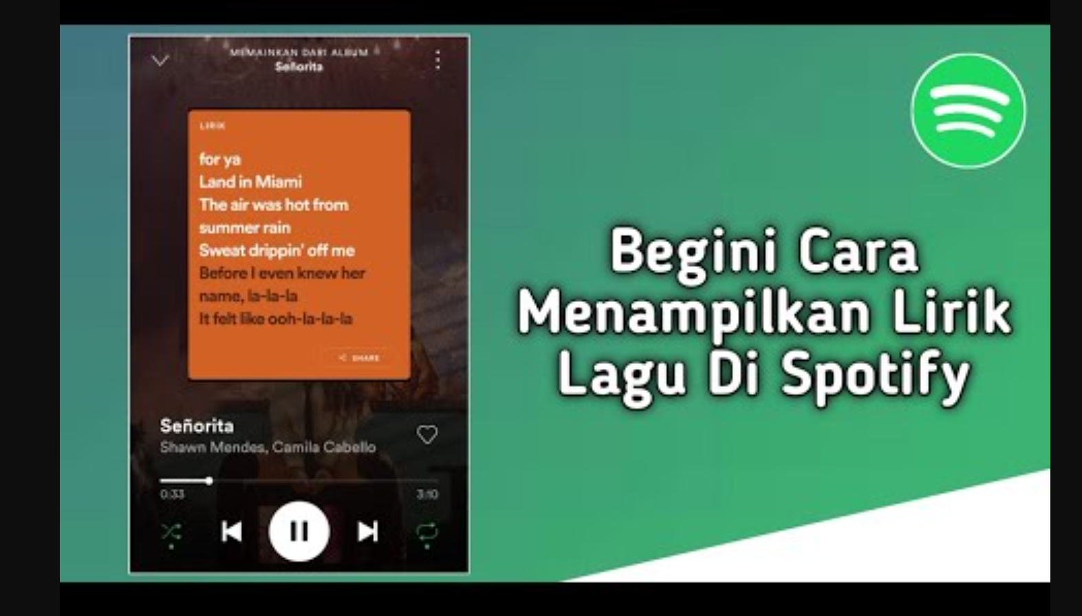 Cara Agar Spotify Ada Liriknya