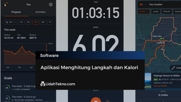 Aplikasi Menghitung Langkah dan Kalori