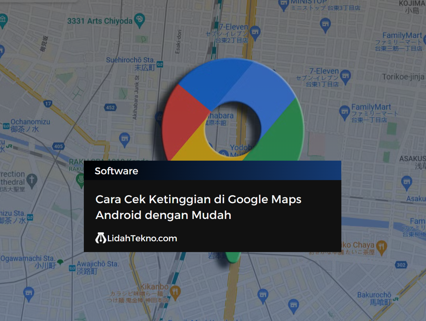 Cara Cek Ketinggian di Google Maps Android dengan Mudah