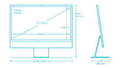 Ukuran Monitor 22 Inch dalam cm
