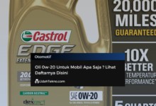 Oli 0w-20 Untuk Mobil Apa Saja ? Lihat Daftarnya Disini