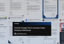 Contoh Google Form Lamaran Kerja