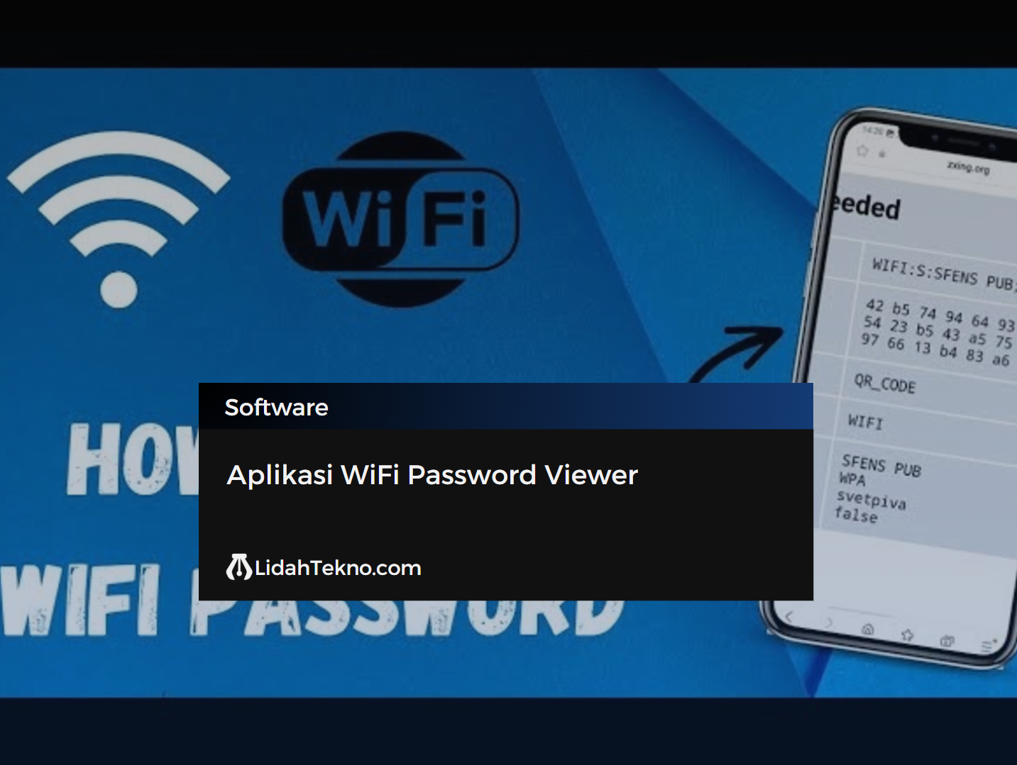 Aplikasi WiFi Password Viewer