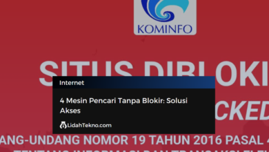 4 Mesin Pencari Tanpa Blokir: Solusi Akses