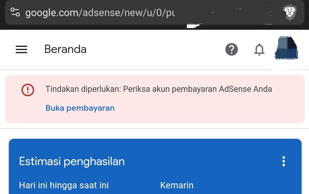 Solusi Google Adsense NIK Anda Belum Diverifikasi terhadap Data di DJP
