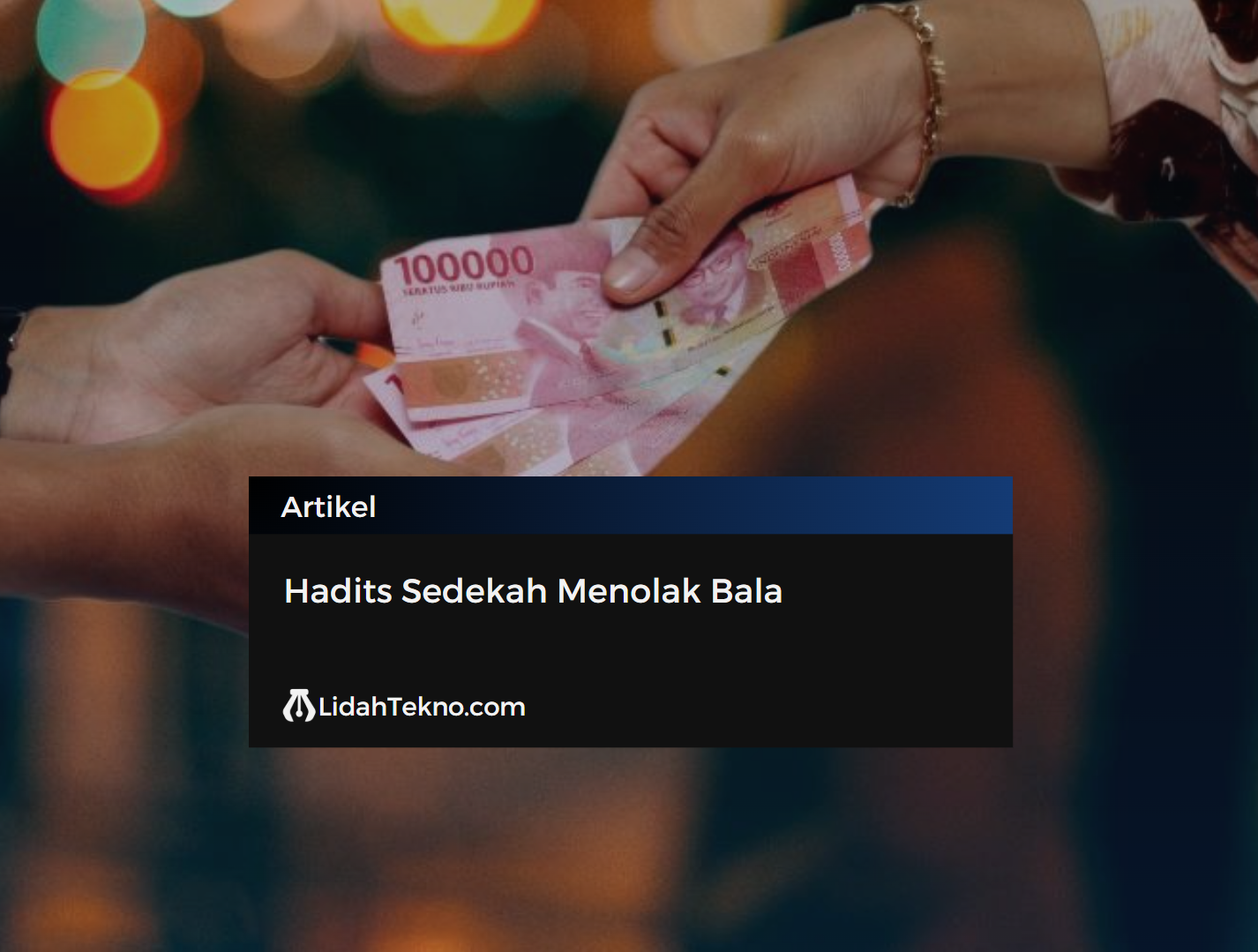 Hadits Sedekah Menolak Bala