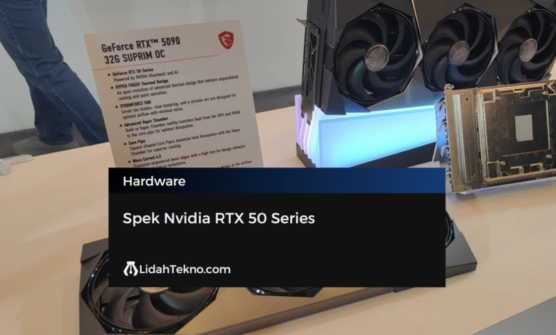 Spek Nvidia RTX 50 Series