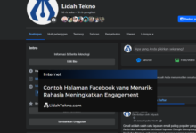 Contoh Halaman Facebook yang Menarik