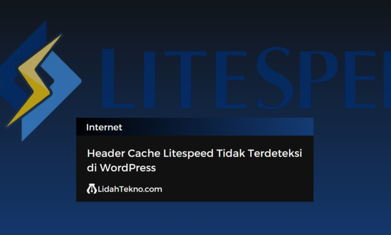 Header Cache Litespeed Tidak Terdeteksi di WordPress