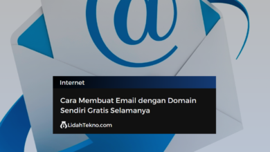 Cara Membuat Email dengan Domain Sendiri Gratis Selamanya