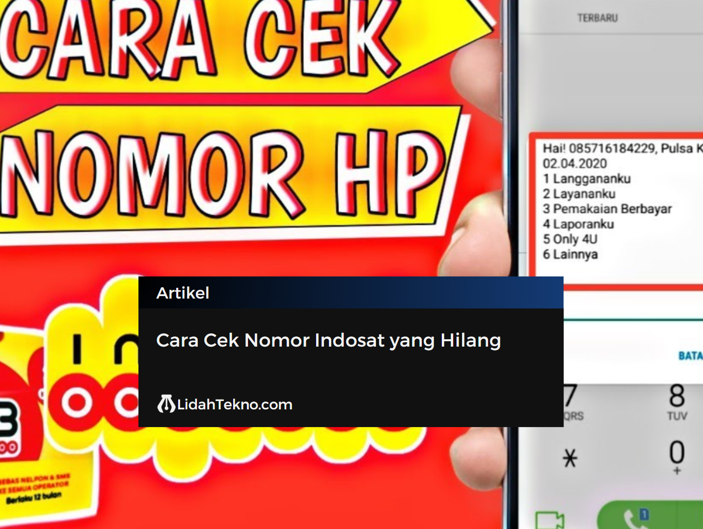 Cara Cek Nomor Indosat yang Hilang