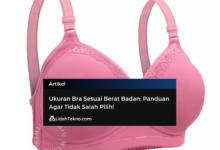 Ukuran Bra Sesuai Berat Badan: Panduan Agar Tidak Salah Pilih!